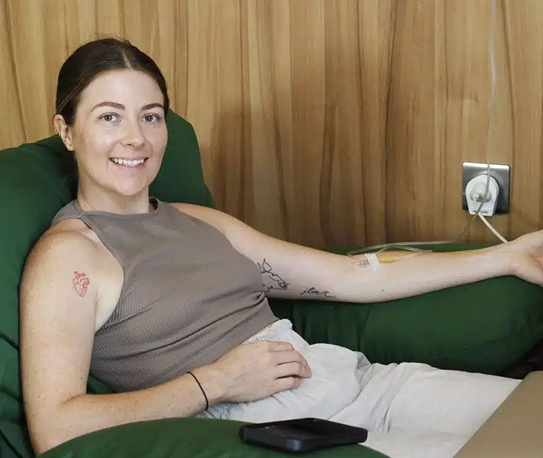 Bali Belly IV treatment