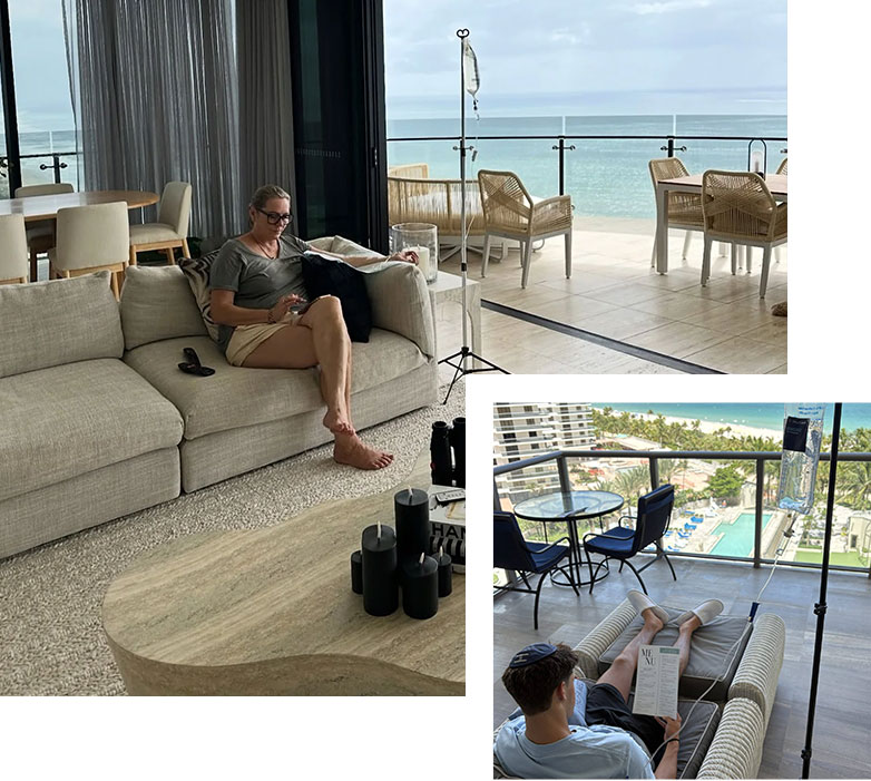 hotel IV therapy